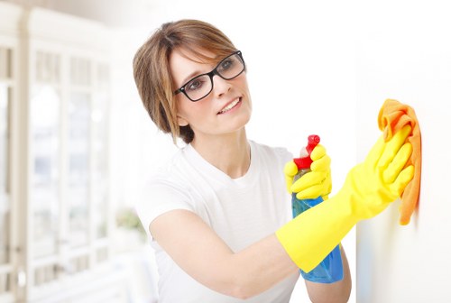 Professional local cleaning team providing a full deep clean in E3 properties