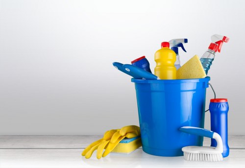 After renovation cleaning for a commercial space in E3 with access challenges