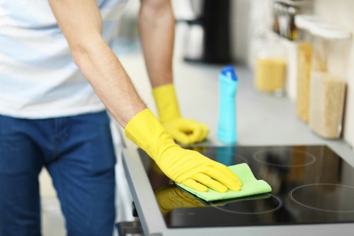 Regular home cleaning service for a family property in E3